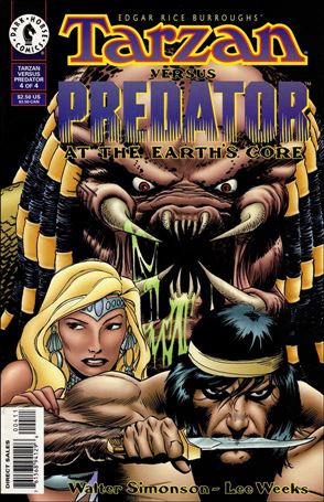 Tarzan vs Predator at the Earth's Core Cover Image 2