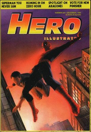 Hero Illustrated Magazine (Promo) card H-6 Spider-Man