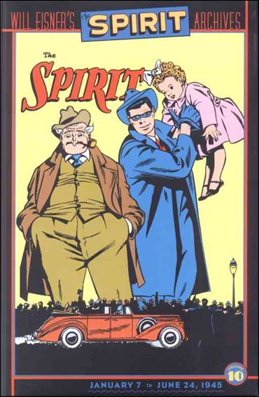 Will Eisner's The Spirit Archives issue 10 Dust Jacket