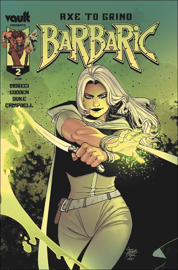 Barbaric: Axe to Grind issue 2-B Corin Howell Cover