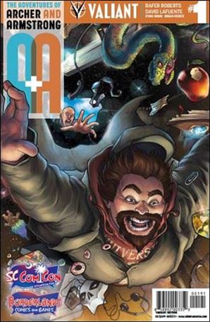 A&A: The Adventures of Archer & Armstrong issue 1-M Meghan Hetrick SC Comicon/Borderlands Cover 1/500