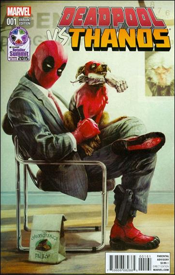 Deadpool vs Thanos issue 1-D Diamond Retailer Summit Cover