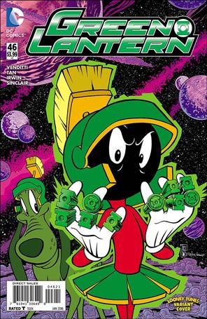 Green Lantern (2011) issue 46-B Jorge Corona & Spike Brandt Looney Tunes Cover