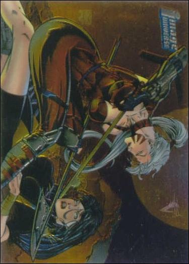 Topps Finest Image Universe Founders Series (Base Set) card 28 Zealot and Voodoo