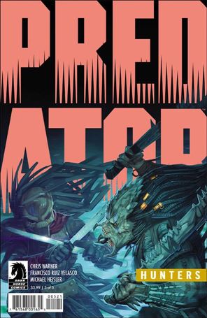 Predator: Hunters issue 5-B Francisco Ruiz Velasco Cover