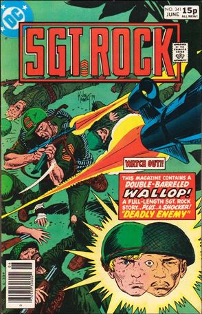Sgt. Rock (1977) issue 341-B UK Price Cover