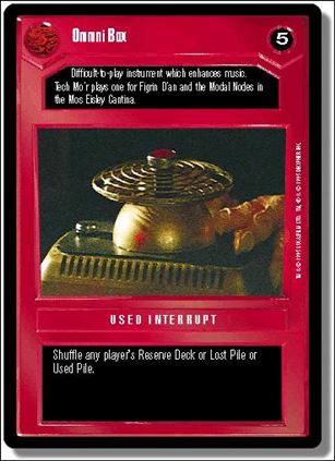 Star Wars: Premiere Limited (Base Set) card 113 Ommni Box