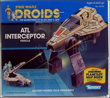 Star Wars: Droids: Vehicles figure 2 ATL Interceptor