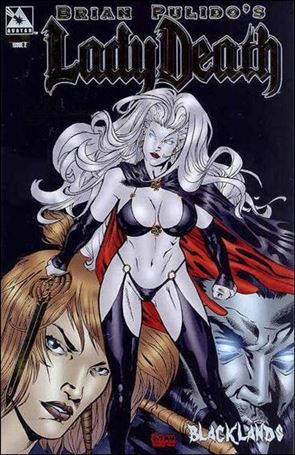 Brian Pulido's Lady Death: Blacklands issue 2-I Gold Foil Cover