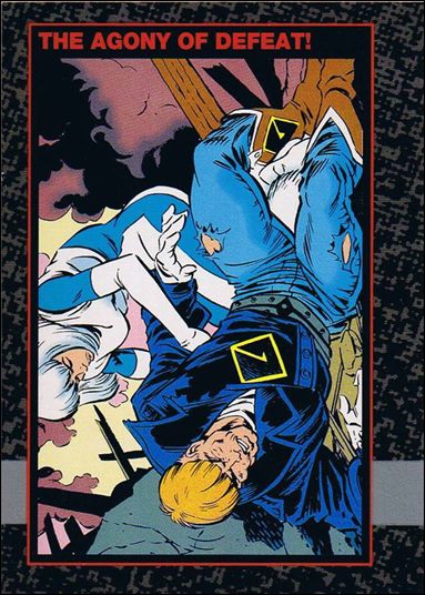 Doomsday: The Death of Superman (Base Set) card 23 The Agony of Defeat!