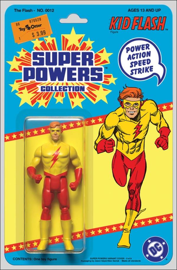 Flash (2023) issue 12-D Alex Saviuk DC Super Powers Cardstock Cover