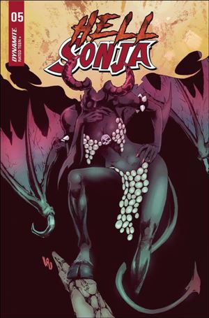 Hell Sonja issue 5-B Jonathan Lau Cover