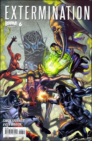 Extermination (2012) issue 6 Tom Derenick Cover