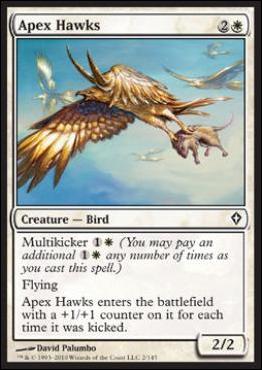 Magic the Gathering: Worldwake (Base Set) card 2 Apex Hawks