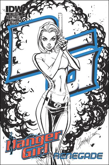 Danger Girl: Renegade issue 3-B Subscription Cover