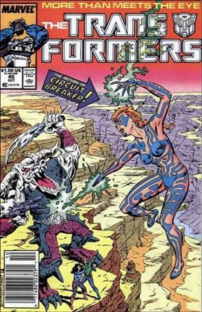 Transformers (1984) issue 45-B Newsstand Cover