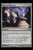 Magic the Gathering: Dark Ascension (Base Set) card 144 Altar of the Lost