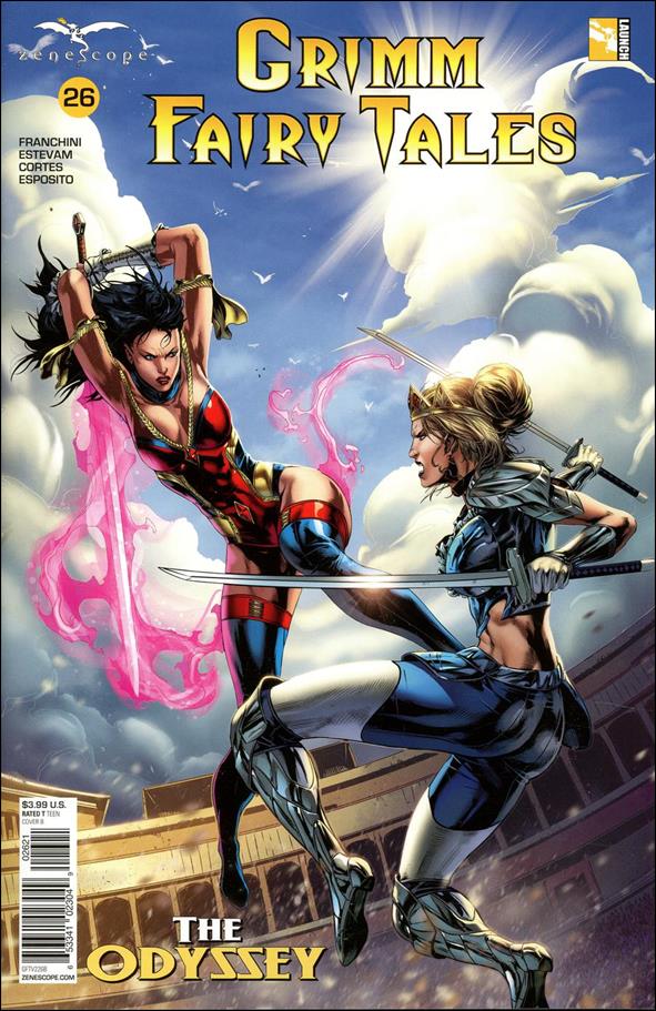 Grimm Fairy Tales (2016) issue 26-B Caanan White Cover