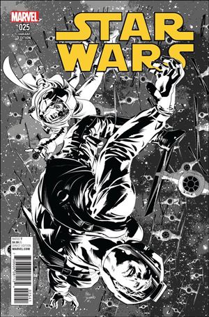 Star Wars (2015) issue 25-C Mike Deodato Jr. 1:100 Black and White Cover