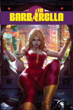 Barbarella (2021) issue 10-B Derrick Chew Cover