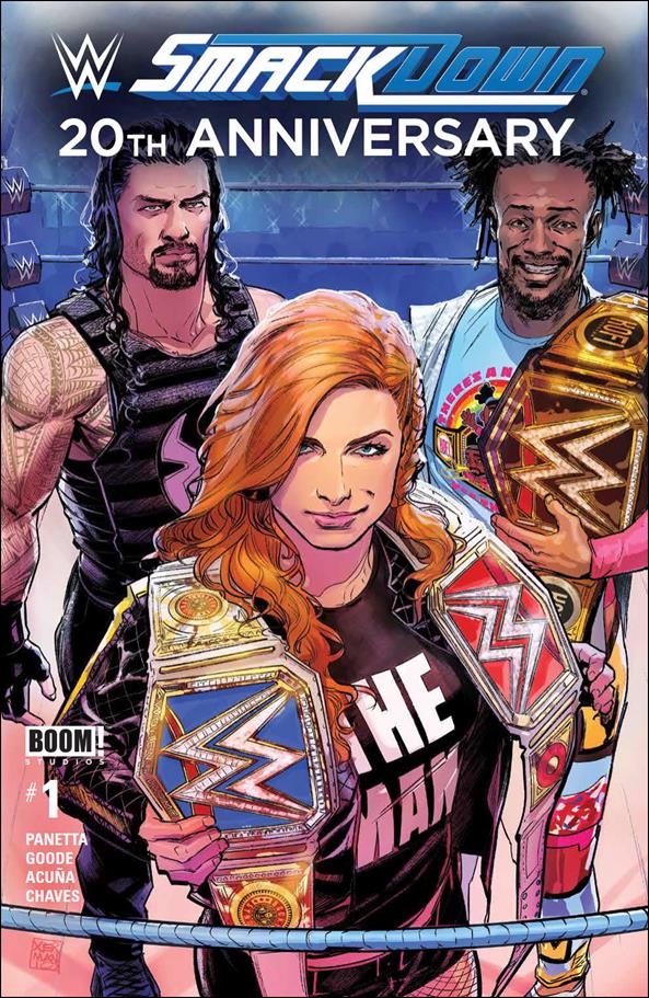 WWE SmackDown issue 1 Xermanico Cover