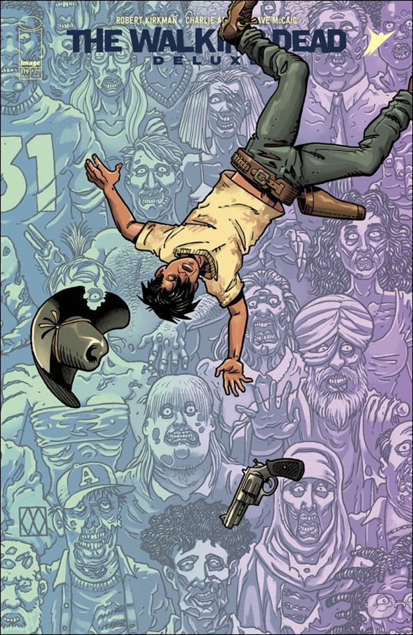 Walking Dead Deluxe issue 119-C Matt Wagner Connecting Cardstock Cover