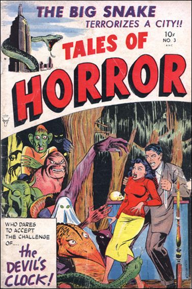 Tales of Horror issue 3 Myron Fass Cover