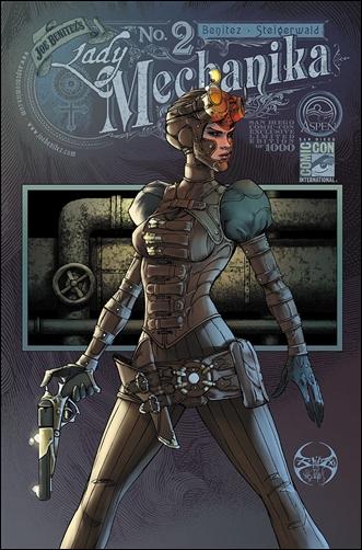 Lady Mechanika issue 2-E Joe Benitez San Diego Comic-Con Cover 1/1000