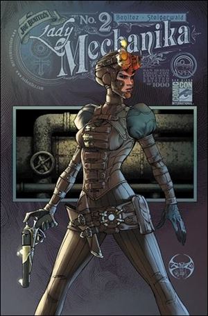 Lady Mechanika issue 2-E Joe Benitez San Diego Comic-Con Cover 1/1000