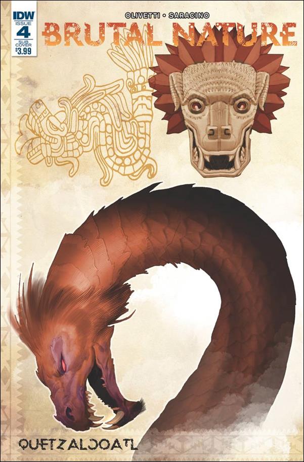 Brutal Nature issue 4-B Ariel Olivetti Subscription Cover