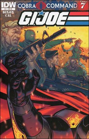 G.I. Joe (2011) issue 11-C David Williams Interconnected Cover (Left Side)