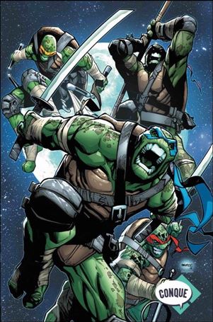 Teenage Mutant Ninja Turtles (2011) issue 81-F Humberto Ramos Conque Cover 1/1000