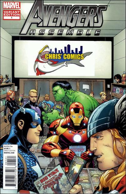 Avengers Assemble (2012) issue 1-SG Chris' Comics Comic Shop Cover