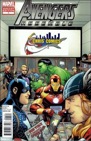 Avengers Assemble (2012) issue 1-SG Chris' Comics Comic Shop Cover