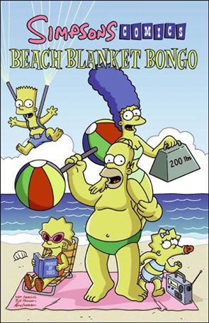 Simpsons Comics Beach Blanket Bongo Cover Image 1