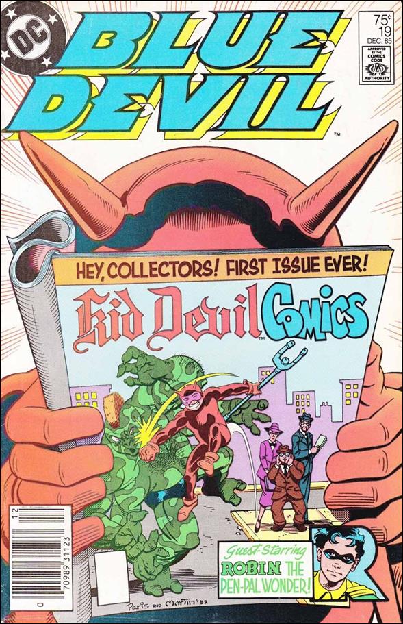 Blue Devil issue 19-B Newsstand Cover