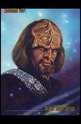 Star Trek Master Series: Series 1 (Promo) card nn-2 Lieutenant Worf