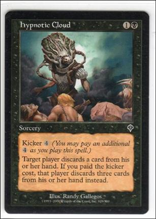 Magic the Gathering: Invasion (Base Set) card 109 Hypnotic Cloud