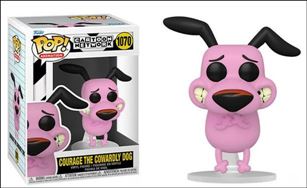 POP! Animation figure 1070 Courage the Cowardly Dog