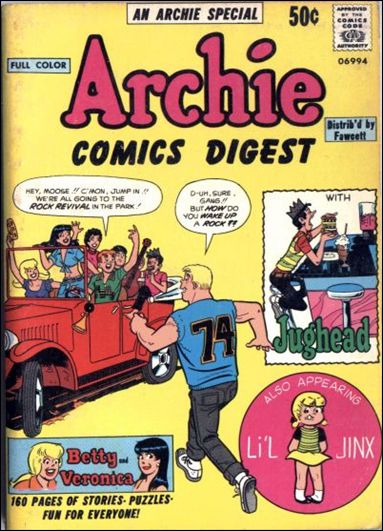 Archie Comics Digest Magazine issue 1-Z-INVALID