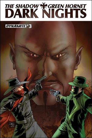Shadow / Green Hornet: Dark Nights issue 3-B John Cassaday Cover
