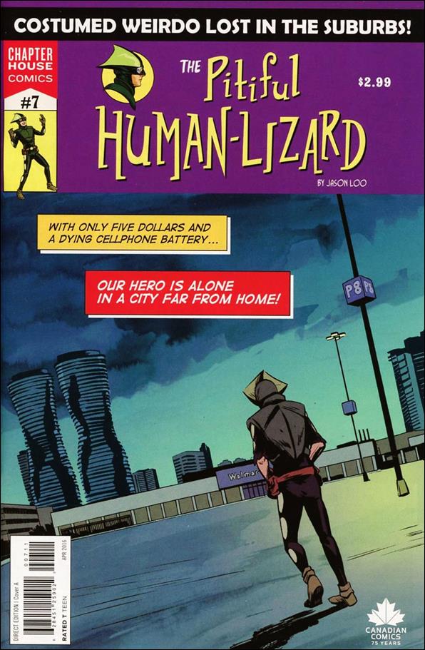 Pitiful Human-Lizard issue 7 Jason Loo Cover