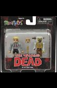 Walking Dead Minimates figure 6-B Amy and Stabbed Zombie