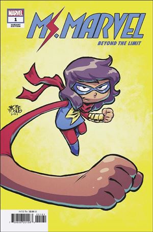 Ms. Marvel: Beyond the Limit issue 1-D Skottie Young Baby Cover