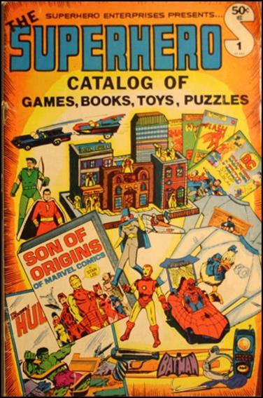 Superhero Merchandise Catalogue issue '1'