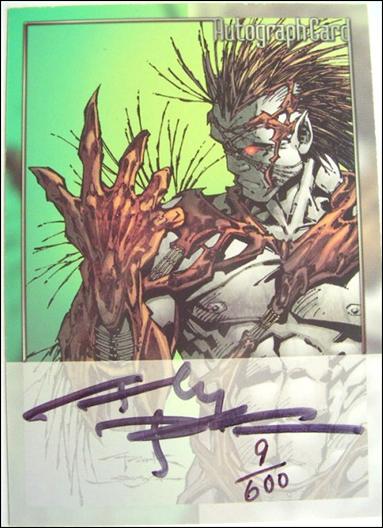 Michael Turner's Fathom (Autograph Subset) card nn-A Park Andy Park 1/600