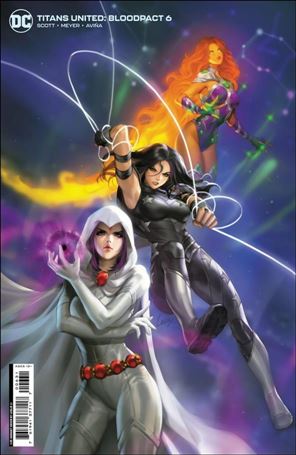 Titans United: Bloodpact issue 6-C Lesley Leirix Li Cardstock Cover