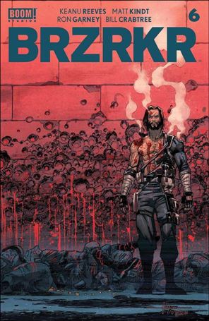 BRZRKR issue 6-B Javier Fernandez Cover