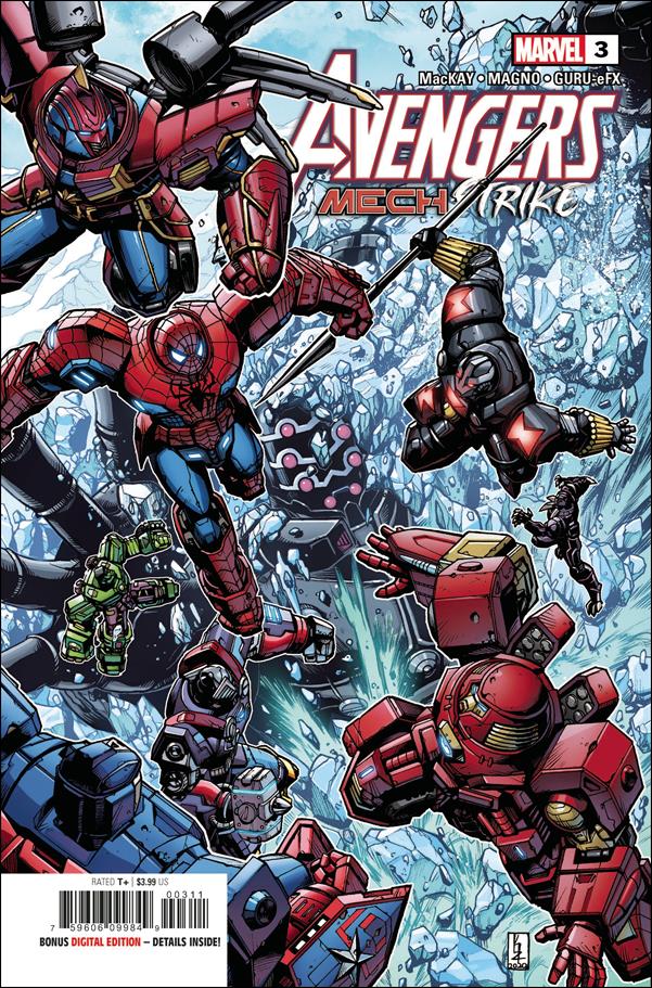 Avengers Mech Strike issue 3 Kei Zama Cover