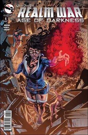 Grimm Fairy Tales Presents Realm War: Age of Darkness issue 6 Matt Triano Cover
